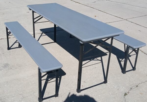Folding Tables & Benches Grey